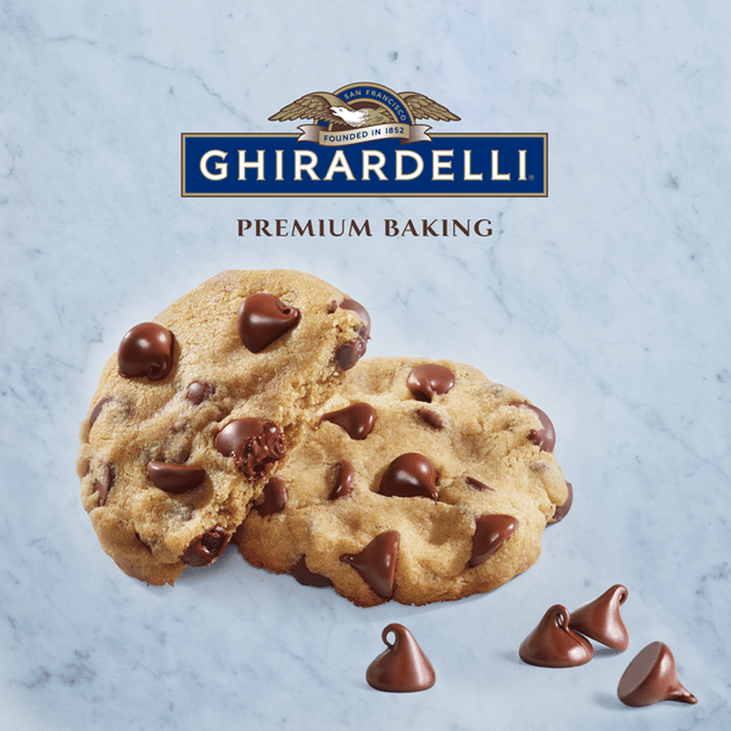 Ghirardelli Chocolate SemiSweet Chocolate Premium Baking Chips (12 oz