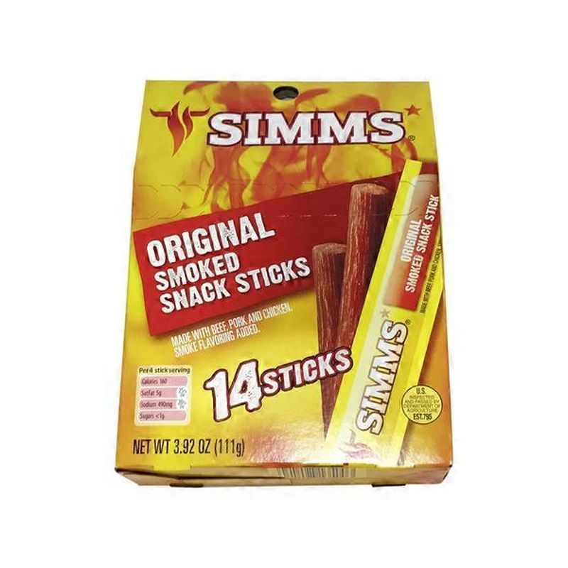 Simms Original Snack Stick (3.92 oz) Instacart