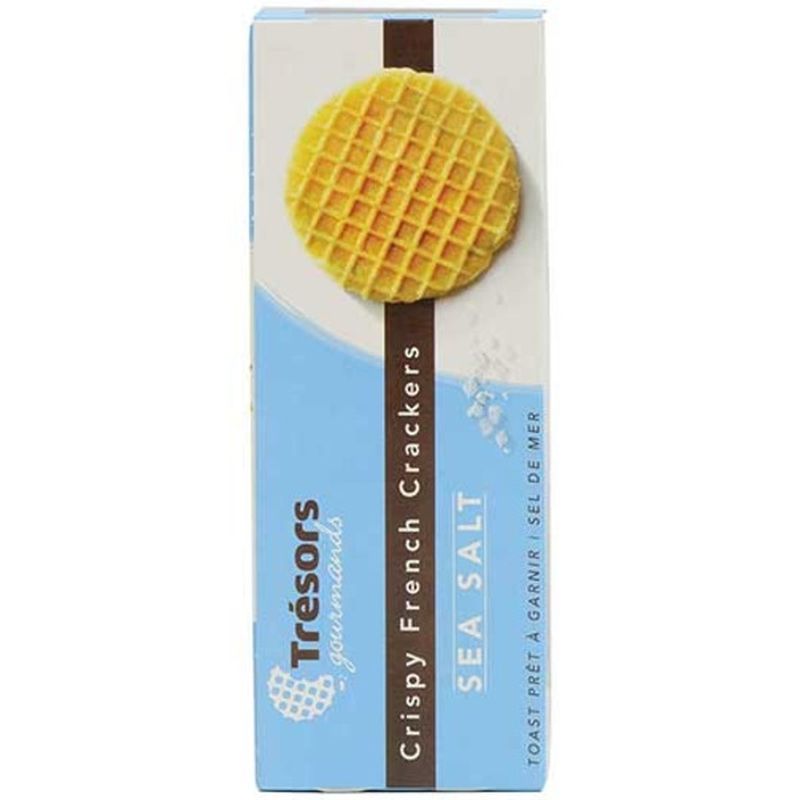 Tresors Gourmands Sea Salt Waffle Crackers