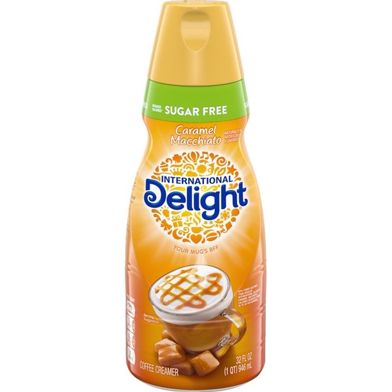International Delight Sugar-Free Caramel Macchiato Coffee Creamer (32