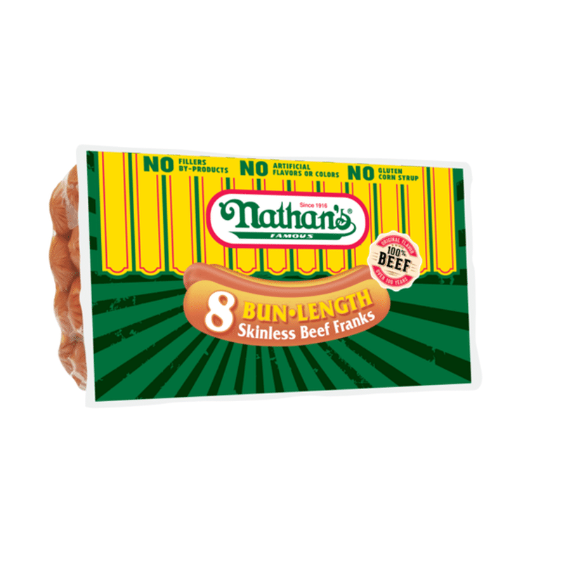 Nathan's Franks (12 oz) from Fry's - Instacart