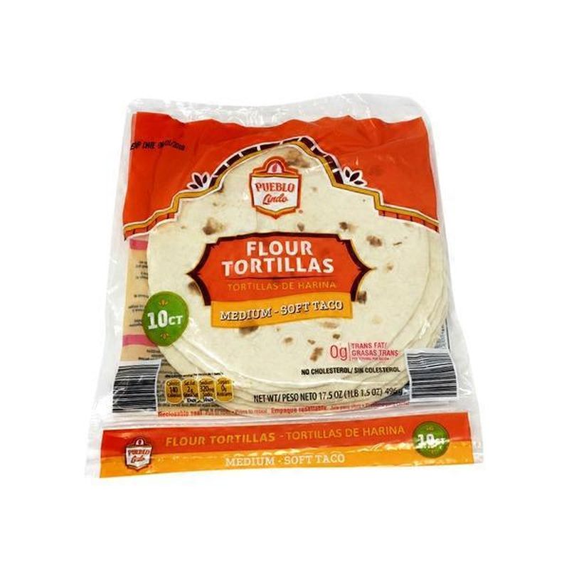 Pueblo Lindo Flour Tortillas (17.5 oz) - Instacart