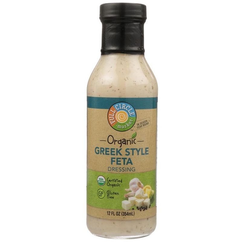 Full Circle Greek Style Feta Dressing (12 fl oz) Instacart