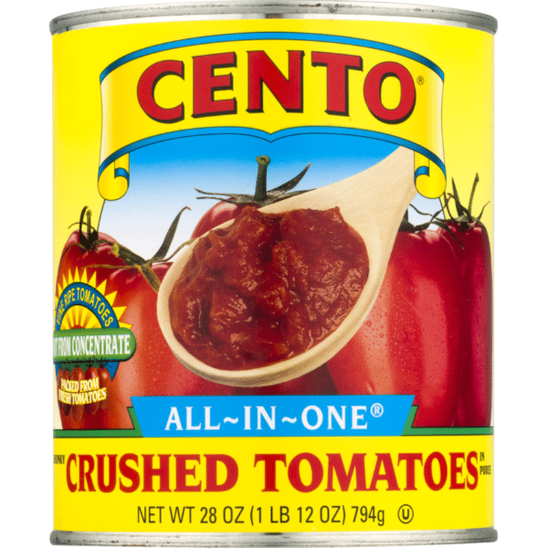 Cento AllInOne Crushed Tomatoes (28 oz) Instacart