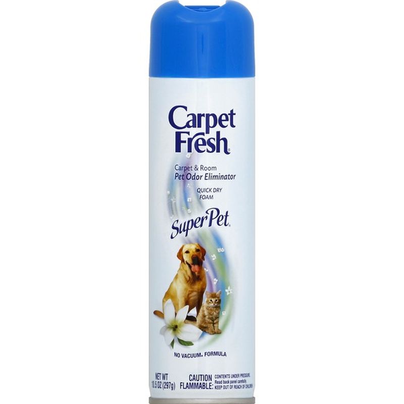 Carpet Fresh Pet Odor Eliminator, Carpet & Room, Super Pet, Quick Dry