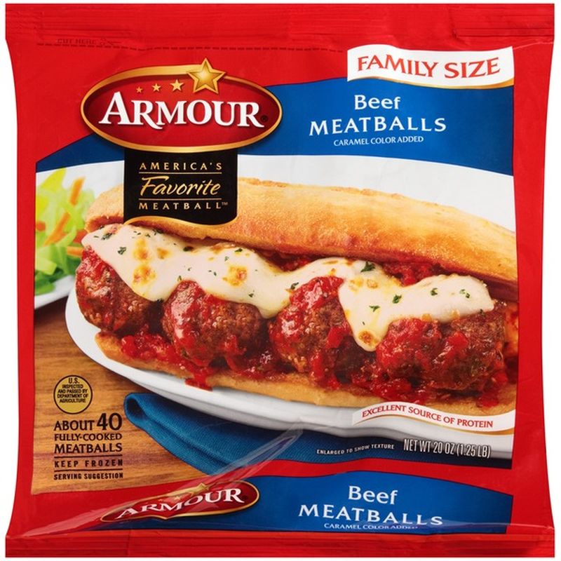 Armour Beef Meatballs (20 oz) from ACME Markets - Instacart