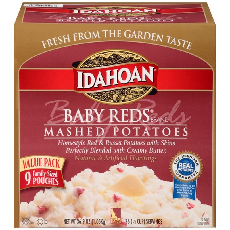 Idahoan Baby Reds Mashed Potatoes (0.25 Ct) - Instacart