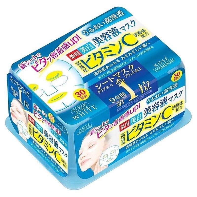 Kose Clear Turn Essence Vitamin C Facial Mask