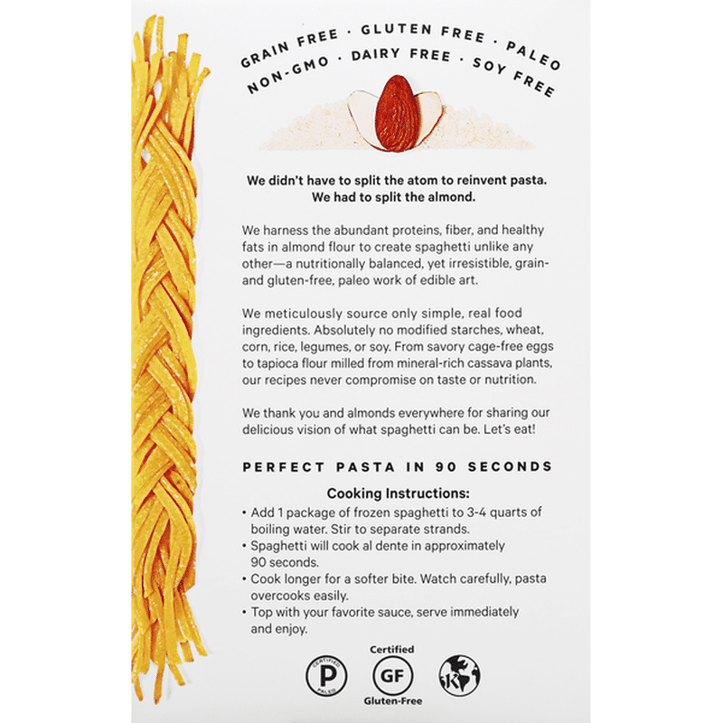 Cappello's Spaghetti, Grain Free (5 oz) from Walmart Instacart