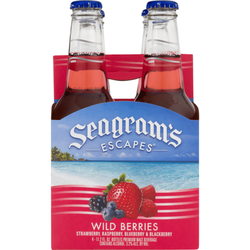 Seagram's Escapes Wild Berries (11.2 fl oz) Instacart