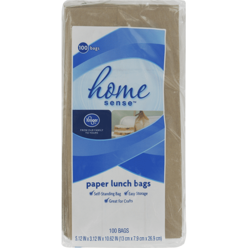 Kroger Paper Lunch Bags (100 ct) Instacart