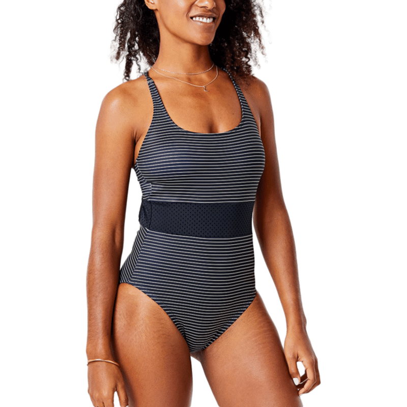 Carve Designs Women S Cali One Piece 716 Black Bayside Stripe Xl Xl Extra Large Delivery Or Pickup Near Me Instacart