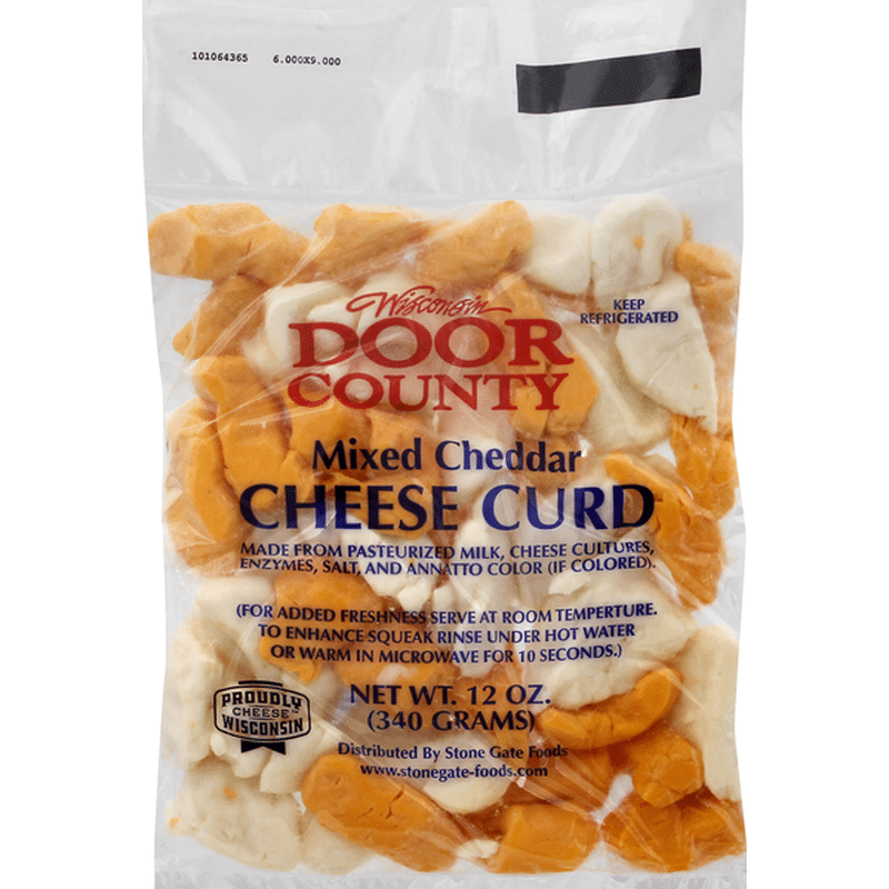 Door County Cheese Curd, Mixed Cheddar (12 oz) Instacart