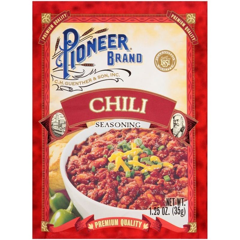 Pioneer Brand Chili Seasoning (1.25 oz) Instacart