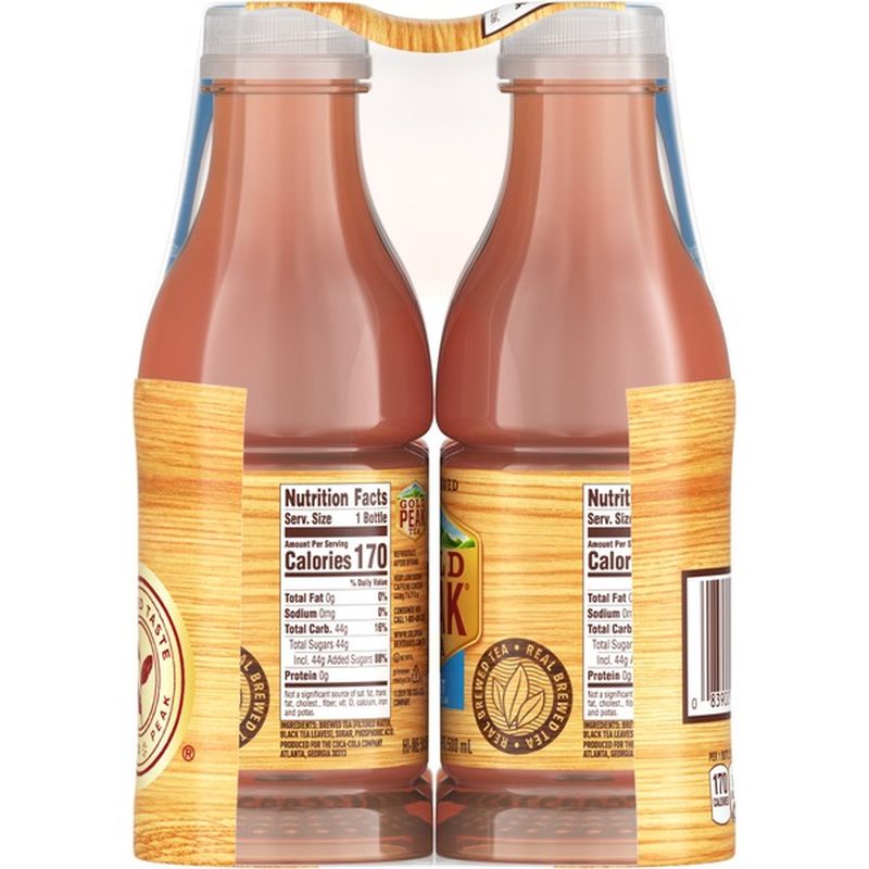 Gold Peak Sweetened Black Iced Tea Drink 16 9 Oz Instacart