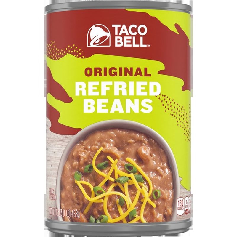 Taco Bell Original Refried Beans (16 oz) Instacart