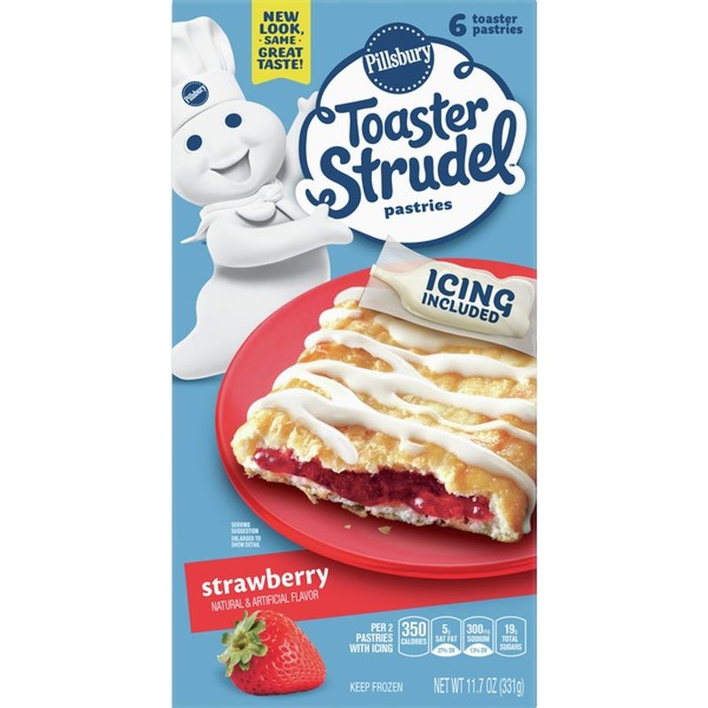 Pillsbury Toaster Pastries, Strawberry (6 ct) from Food City Instacart
