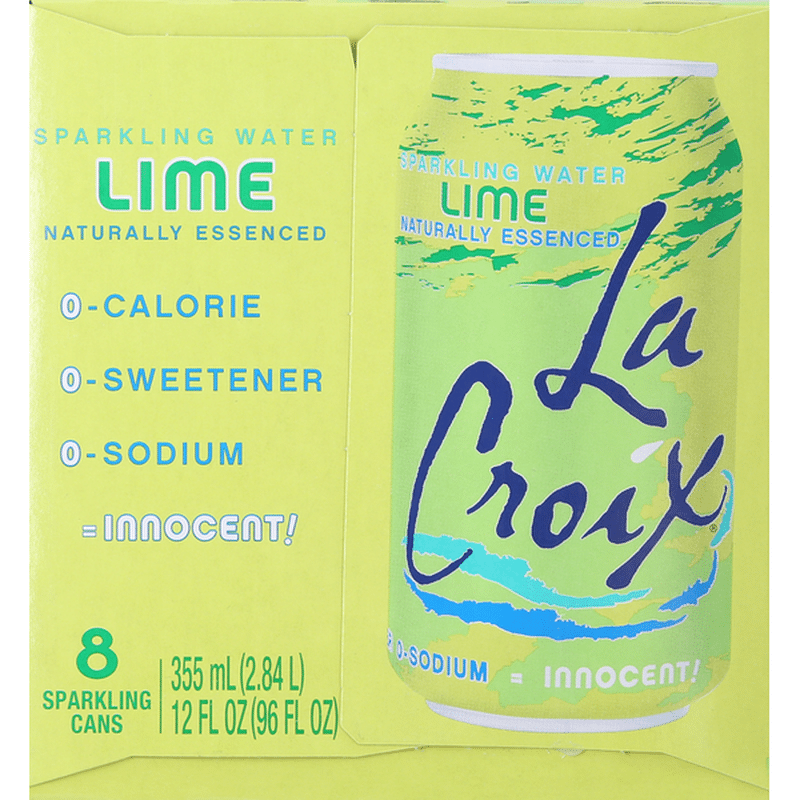 LaCroix Sparkling Water, Lime (12 fl oz) Instacart