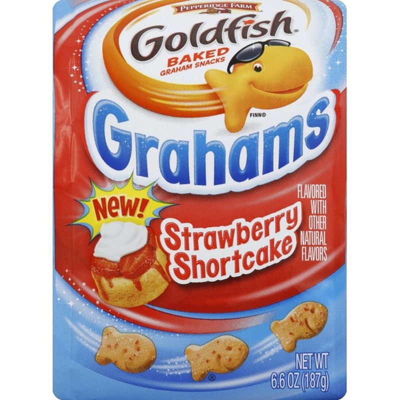 Goldfish Baked Graham Snacks Strawberry Shortcake 6 6 Oz Delivery Or Pickup Near Me Instacart