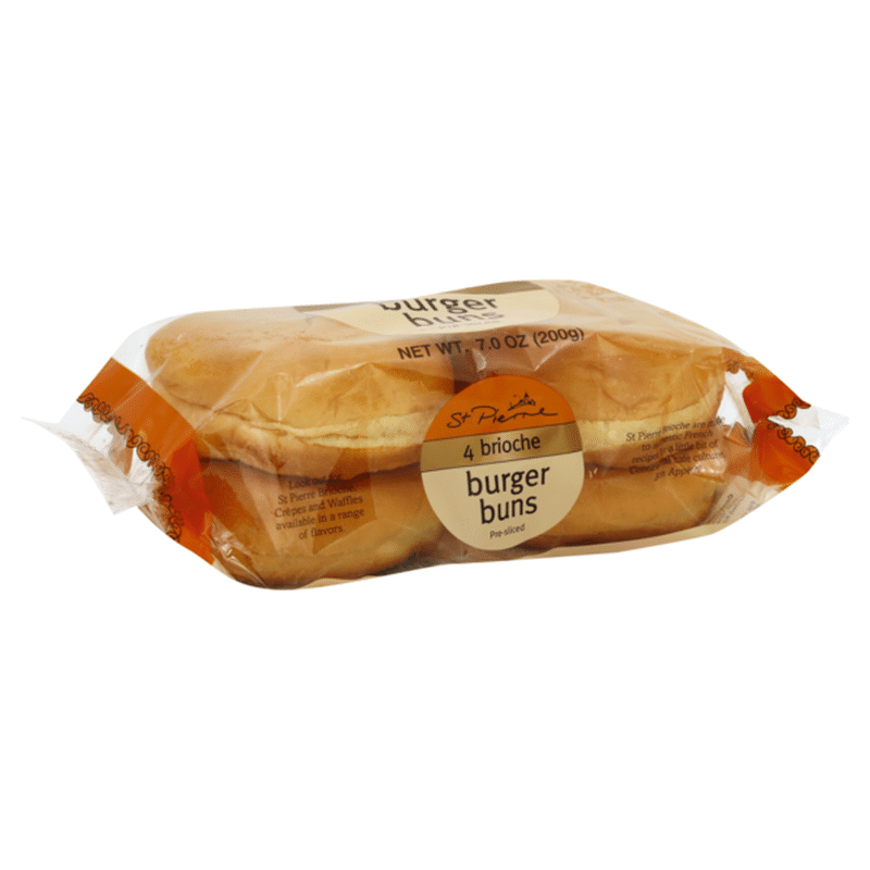 St. Pierre Brioche Burger Buns (4 ct) from Ralphs Instacart