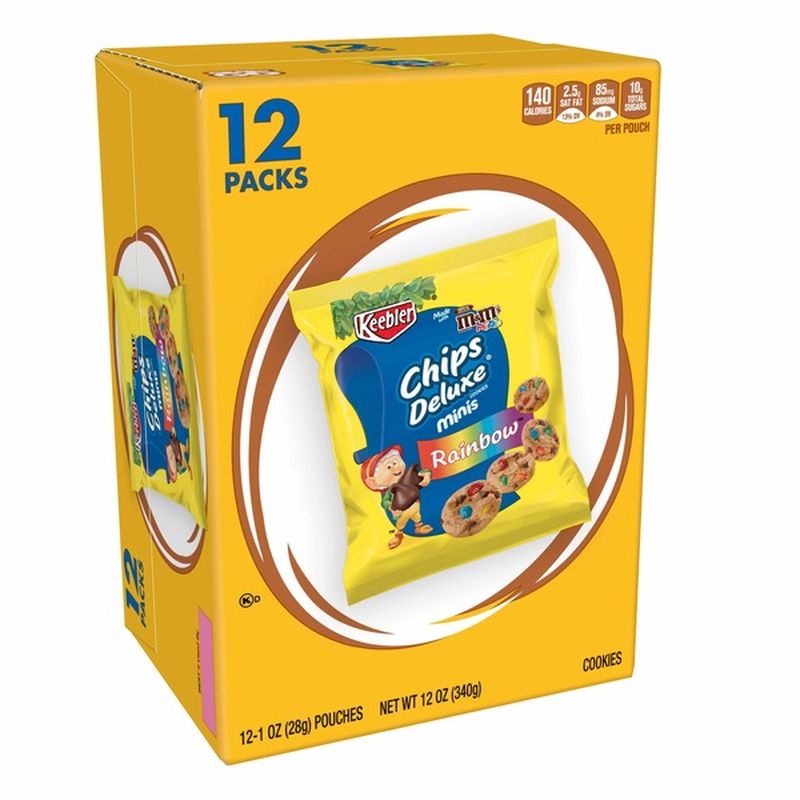 Keebler Chips Deluxe Minis Cookies Rainbow (1 oz) Instacart