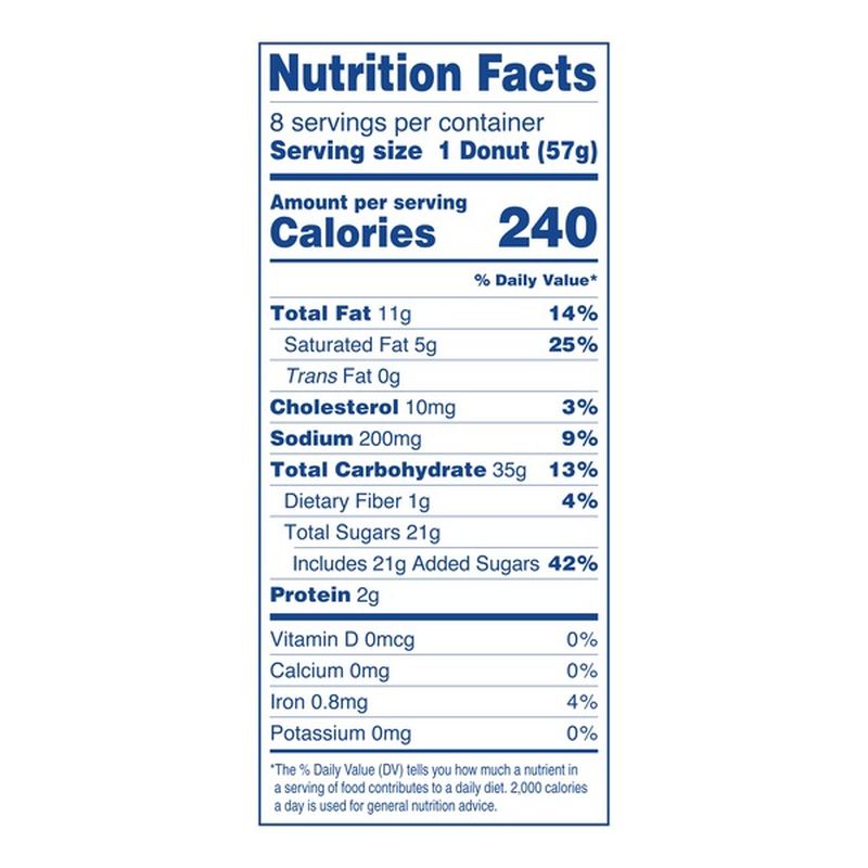 Hostess Glazed Blueberry Flavored Jumbo Donuts (16 oz) Instacart