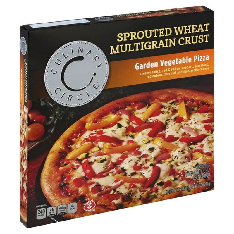 Culinary Circle Pizza, Sprouted Wheat Multigrain Crust, Garden