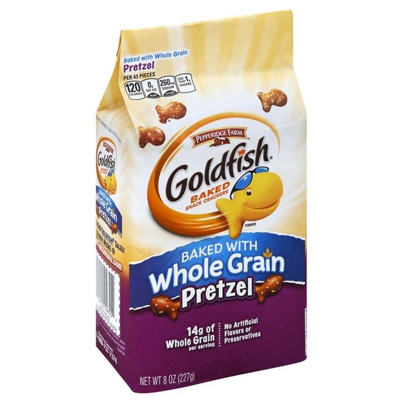 Pepperidge Farm® Baked with Whole Grain Pretzel Crackers (8 oz) from