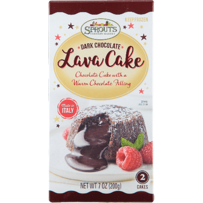 Sprouts Dark Chocolate Lava Cake (7 oz) Instacart