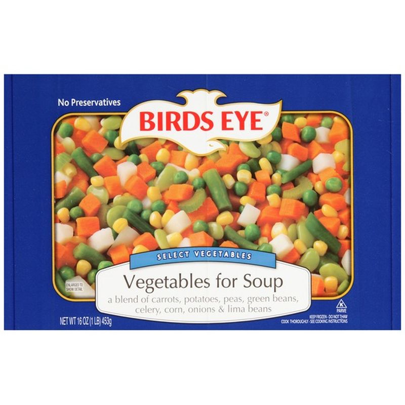 Birds Eye For Soup Frozen Mixed Vegetables (16 oz) - Instacart