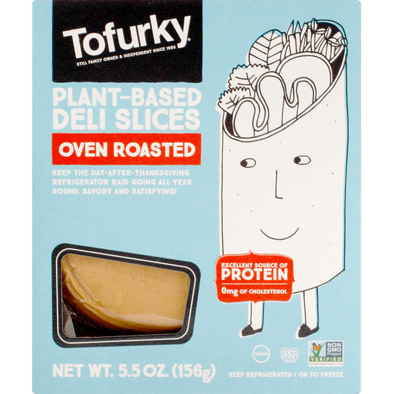 Tofurky Deli Slices, PlantBased, Oven Roasted (5.5 oz) from Falletti