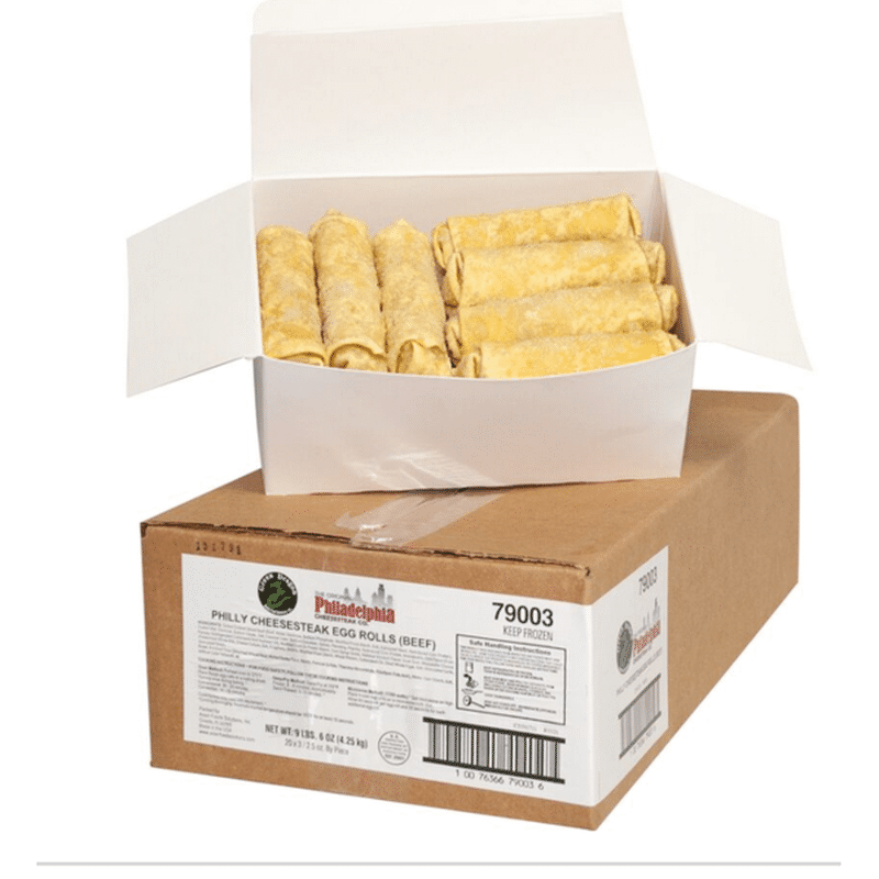 Philly Original Cheesesteak Egg Rolls 9 Lb Instacart