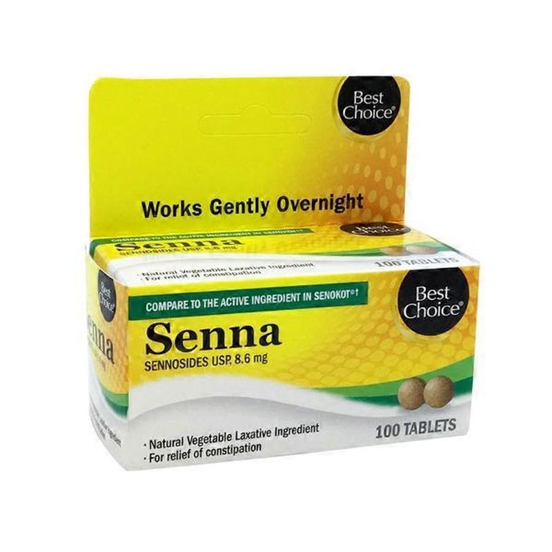 Best Choice Senna Laxative Tablets 100 Ct Instacart