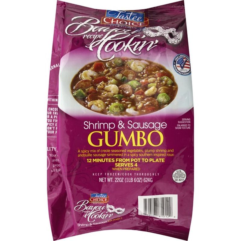 Tastee Choice Gumbo, Shrimp & Sausage (22 oz) Instacart
