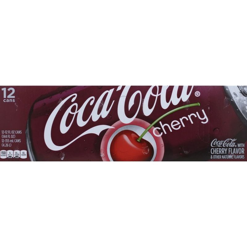CocaCola Cherry Soda Soft Drink (12 fl oz) from Price Chopper Instacart