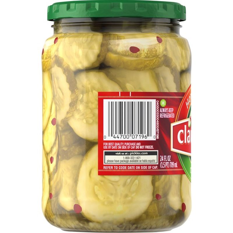 Claussen Hot & Spicy Chips Pickle (24 fl oz) Instacart