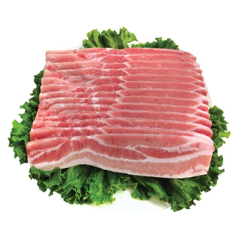 H Mart Frozen Pork /Sliced Single Rib Belly /6MM (per lb) Instacart