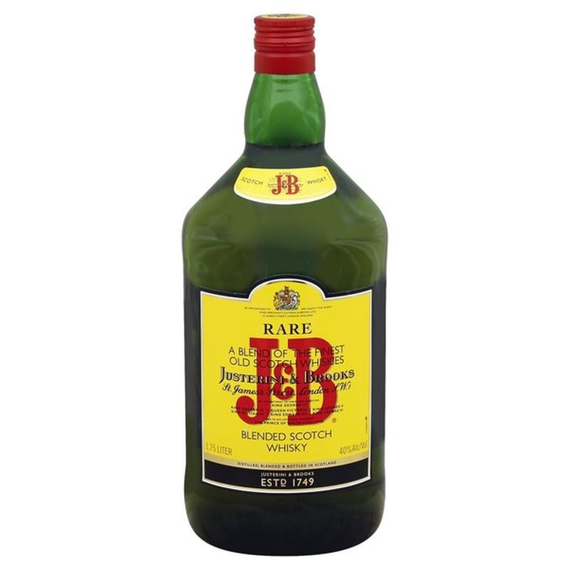 J&b Rare Blended Scotch Whisky, (80 Proof) (1.75 L) From Costco - Instacart