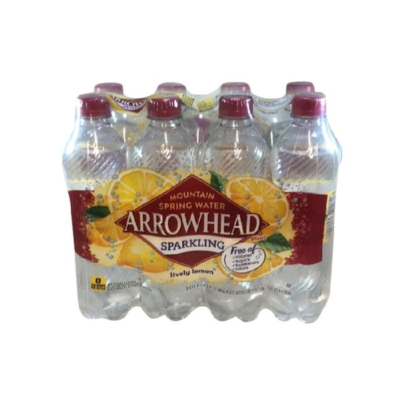 Arrowhead Lively Lemon Sparkling Water (16.9 fl oz) from Raley's