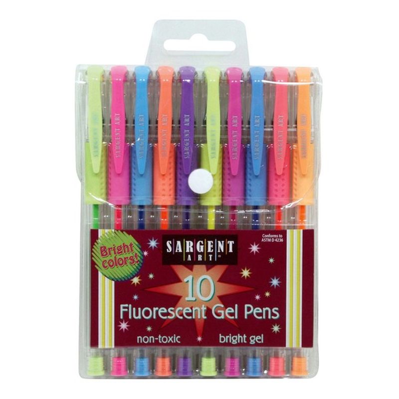 Sargent Art Fluorescent Gel Pen