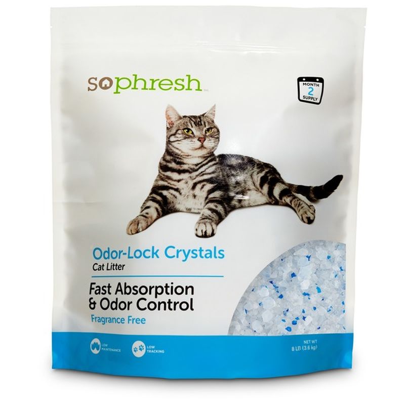So Phresh Odor Lock Crystal Cat Litter (8 lb) Instacart