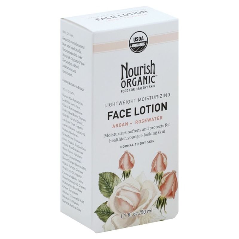 nourish organic face lotion