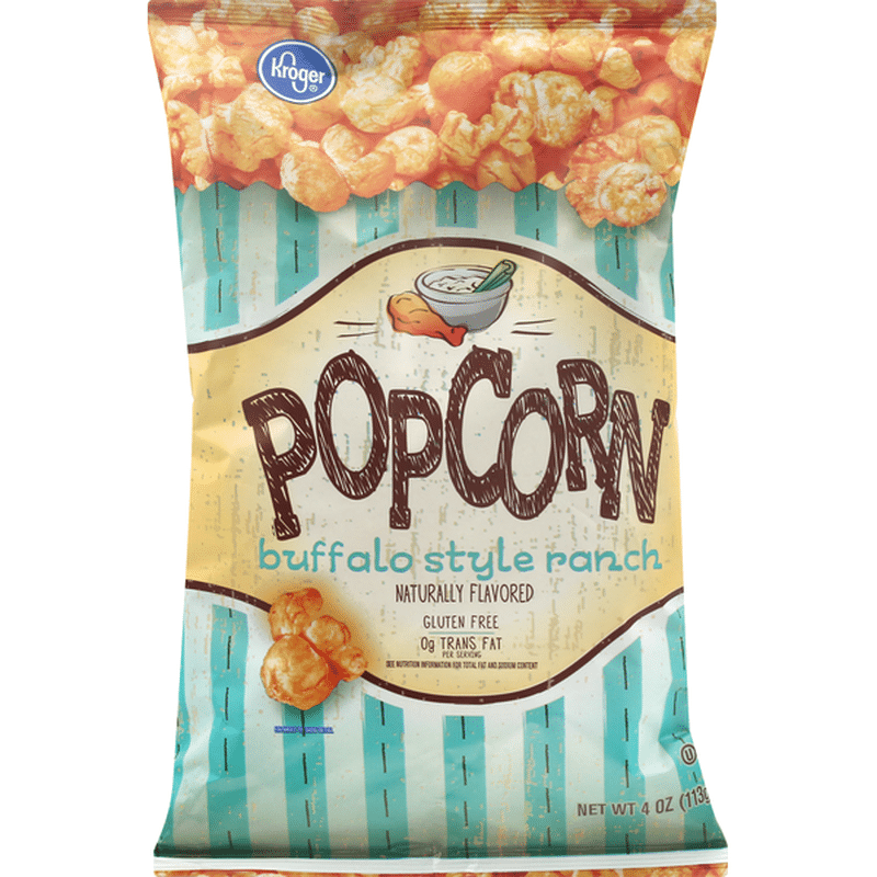 Kroger Popcorn, Buffalo Style Ranch (4 oz) Instacart