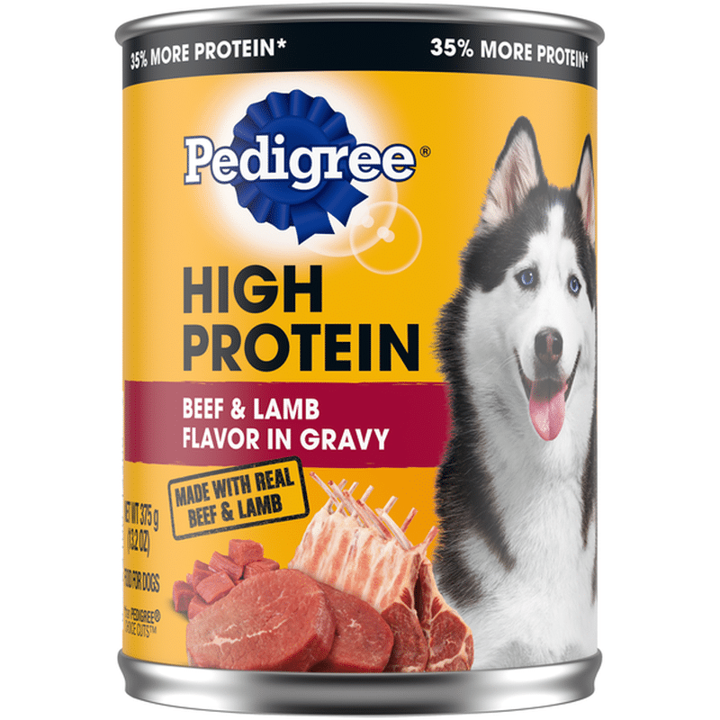 Pedigree High Protein Beef & Lamb Flavor in Gravy Dog Food (13.2 oz) Delivery or Pickup Near Me