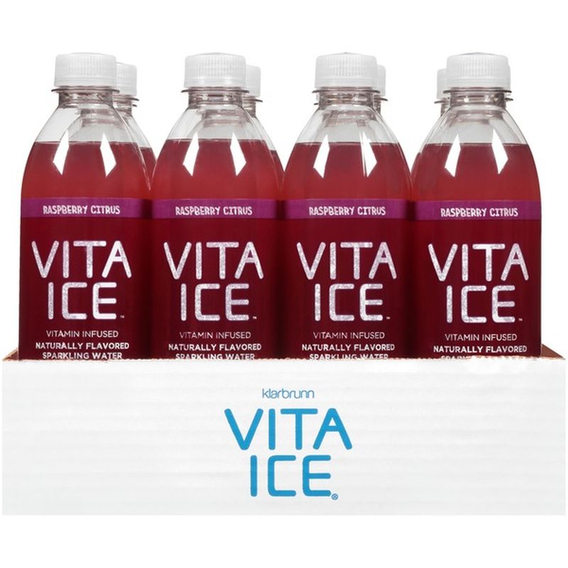 Vita Ice Raspberry Citrus Vitamin Infused Sparkling Water (17 fl oz