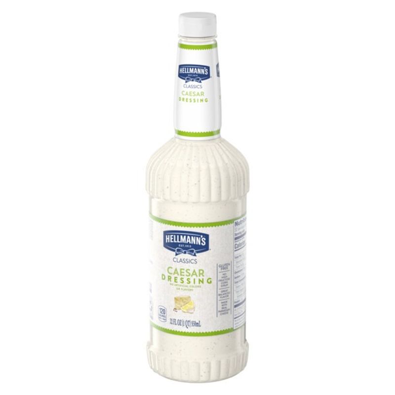 Hellmann's Dressing Creamy Caesar (32 oz) Instacart