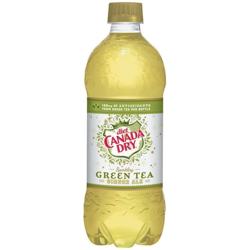 Canada Dry Diet Green Tea Ginger Ale (20 oz) - Instacart