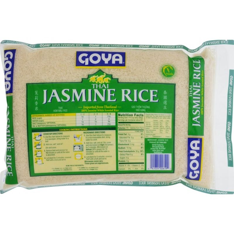 Goya Thai Jasmine Rice (10 lb) from Market Basket Instacart