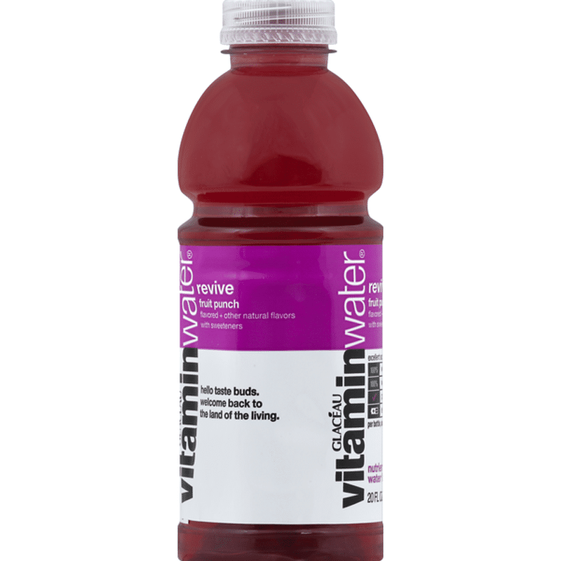 Glaceau Vitaminwater Revive Fruit Punch (20 Fl Oz) - Instacart