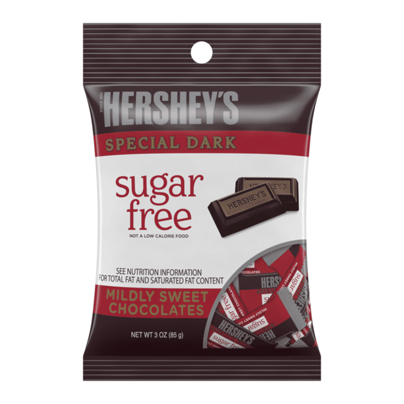 Hershey's Chocolate, Zero Sugar, Mildly Sweet, Special Dark (3 oz) from ...